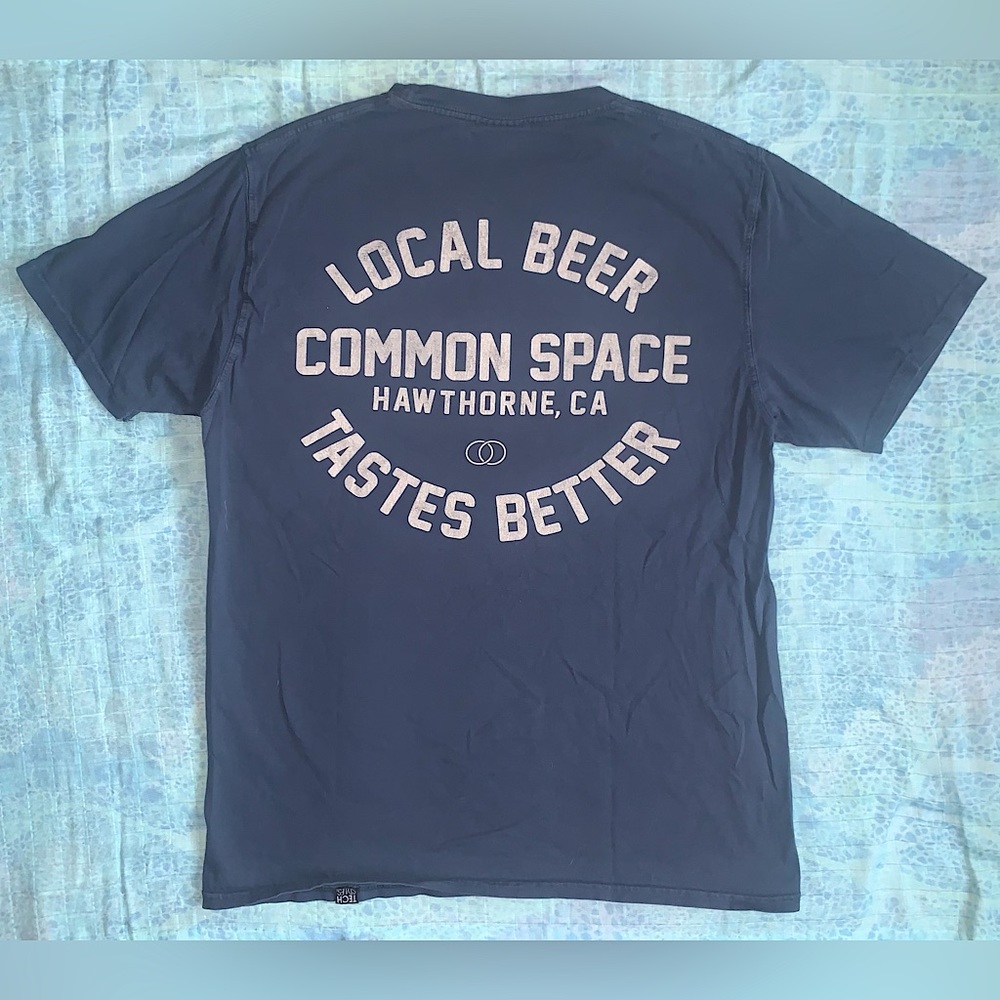 🍺 Common Space Brewery Hawthorne CA Local Beer Tastes Better - Unisex Small Tee